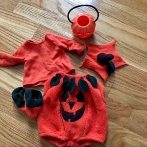 American Girl: Bitty Baby Pumpkin Costume (retired). EUC.